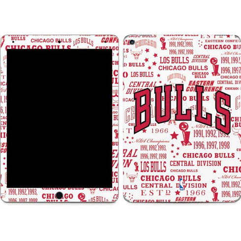 NBA Chicago Bulls Historic Blast iPad Skins