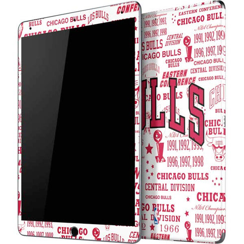 NBA Chicago Bulls Historic Blast iPad Skins