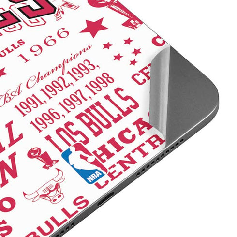 NBA Chicago Bulls Historic Blast Apple iPad Mini Skin