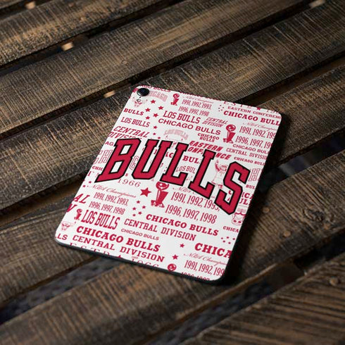 NBA Chicago Bulls Historic Blast Apple iPad Pro Skin