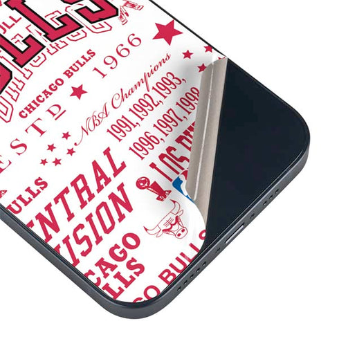 NBA Chicago Bulls Historic Blast iPhone Skins
