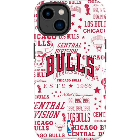 NBA Chicago Bulls Historic Blast iPhone 15 Impact Case