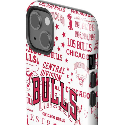 NBA Chicago Bulls Historic Blast iPhone 15 Impact Case