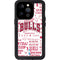 NBA Chicago Bulls Historic Blast iPhone 15 Pro Waterproof Case
