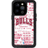 NBA Chicago Bulls Historic Blast iPhone 15 Pro Waterproof Case