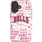 NBA Chicago Bulls Historic Blast iPhone 16 Impact Case