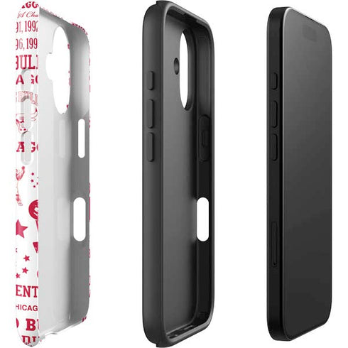 NBA Chicago Bulls Historic Blast iPhone 16 Impact Case