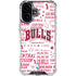 NBA Chicago Bulls Historic Blast iPhone 16 Plus Clear Case