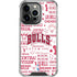 NBA Chicago Bulls Historic Blast iPhone 16 Pro Clear Case