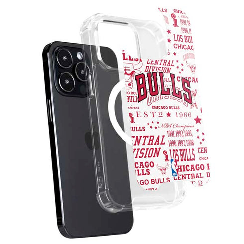 NBA Chicago Bulls Historic Blast iPhone 16 Pro MagSafe Case