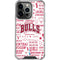 NBA Chicago Bulls Historic Blast iPhone 16 Pro Max Clear Case