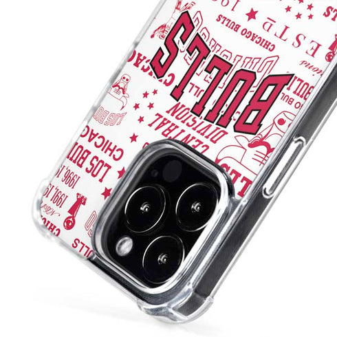 NBA Chicago Bulls Historic Blast iPhone 16 Pro Max MagSafe Case