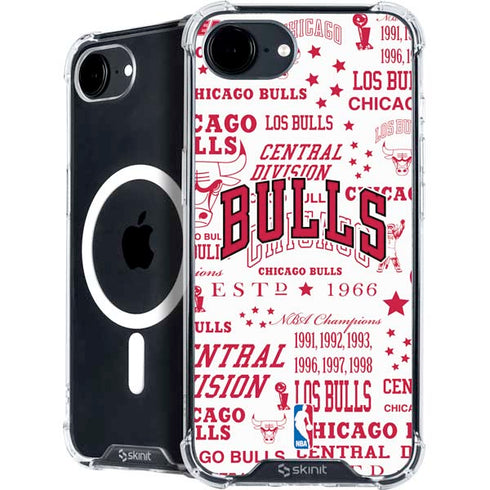 NBA Chicago Bulls Historic Blast iPhone 16e MagSafe Case