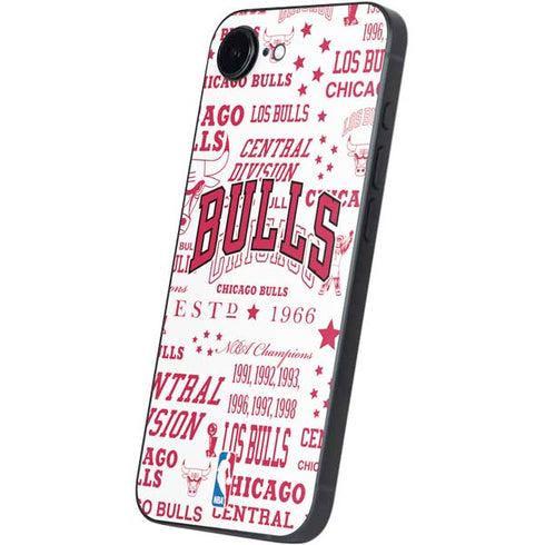 NBA Chicago Bulls Historic Blast iPhone 16e Skin