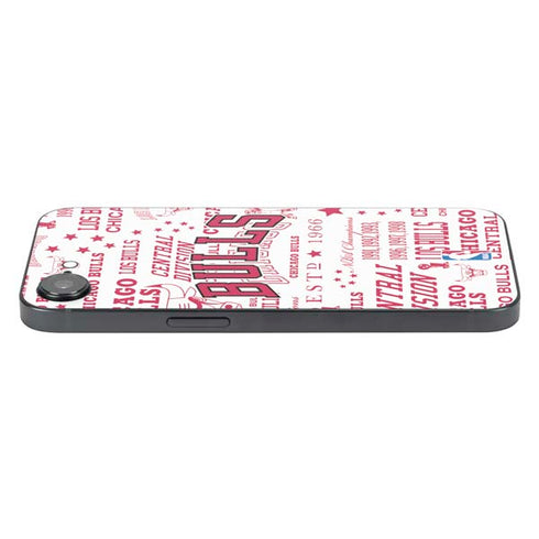 NBA Chicago Bulls Historic Blast iPhone 16e Skin