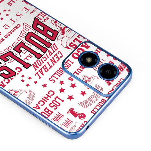 NBA Chicago Bulls Historic Blast Moto G Play 4G (2024) Skin