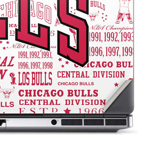 NBA Chicago Bulls Historic Blast Dell Precision Skin
