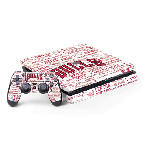 NBA Chicago Bulls Historic Blast PlayStation PS4 Skins