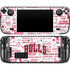 NBA Chicago Bulls Historic Blast Steam Deck Handheld Gaming Computer Skin