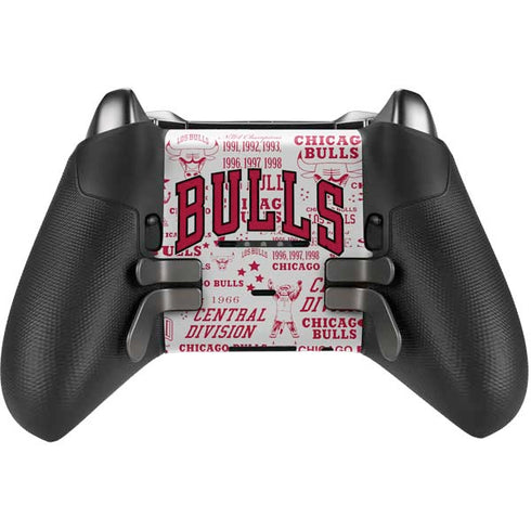 NBA Chicago Bulls Historic Blast Xbox Elite Wireless Controller Series 2 Skin