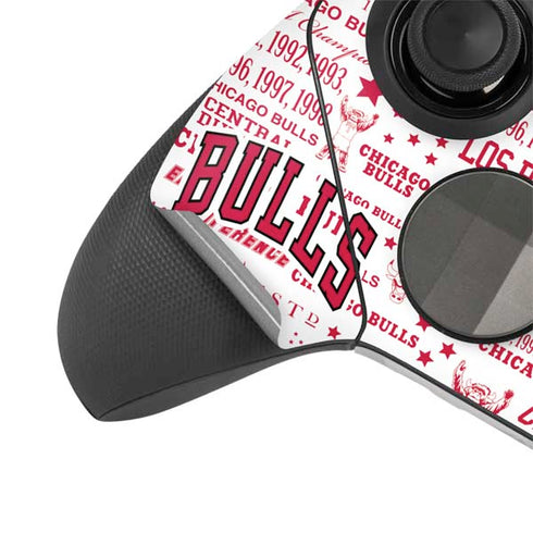 NBA Chicago Bulls Historic Blast Xbox Elite Wireless Controller Series 2 Skin
