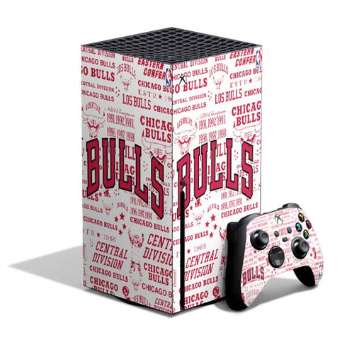 NBA Chicago Bulls Historic Blast Xbox Series X Skins