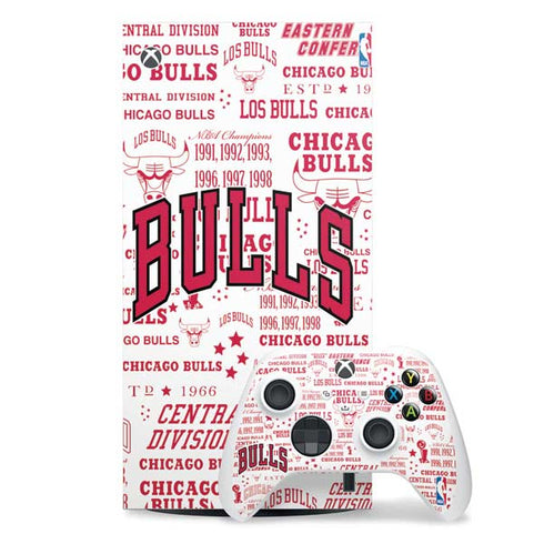 NBA Chicago Bulls Historic Blast Xbox Series X Skins