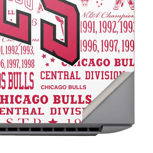 NBA Chicago Bulls Historic Blast HP ZBook Fury 16 G10 Skin
