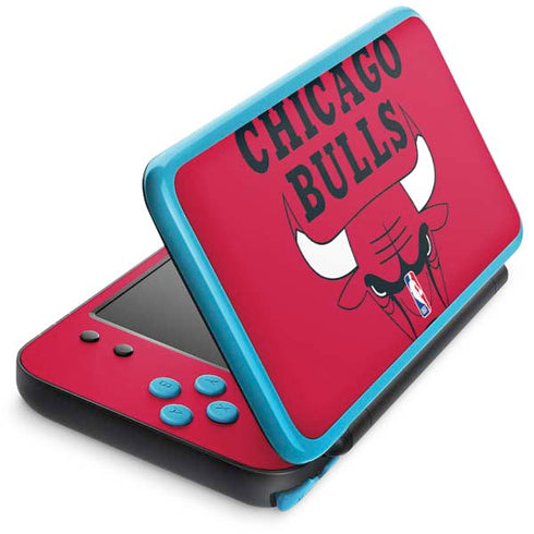 NBA Chicago Bulls Large Logo Nintendo Skins
