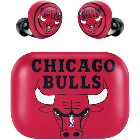 NBA Chicago Bulls Large Logo Amazon Echo Buds Skin