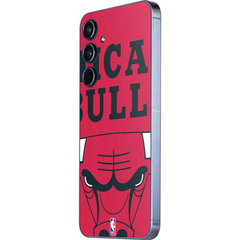 NBA Chicago Bulls Large Logo Galaxy A35 5G Skin