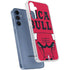 NBA Chicago Bulls Large Logo Galaxy A55 5G Clear Case