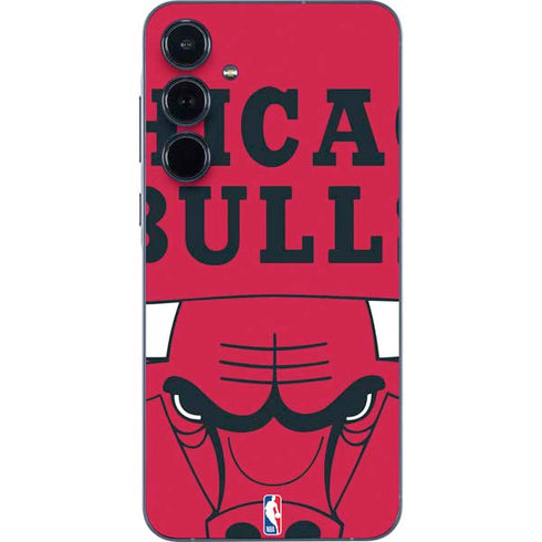 NBA Chicago Bulls Large Logo Galaxy A55 5G Skin