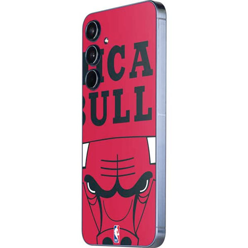 NBA Chicago Bulls Large Logo Galaxy A55 5G Skin