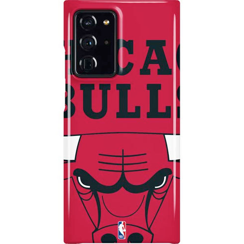 NBA Chicago Bulls Large Logo Galaxy Cases