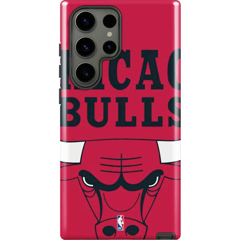 NBA Chicago Bulls Large Logo Galaxy S23 Ultra Pro Case