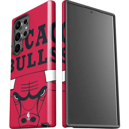 NBA Chicago Bulls Large Logo Galaxy S23 Ultra Pro Case