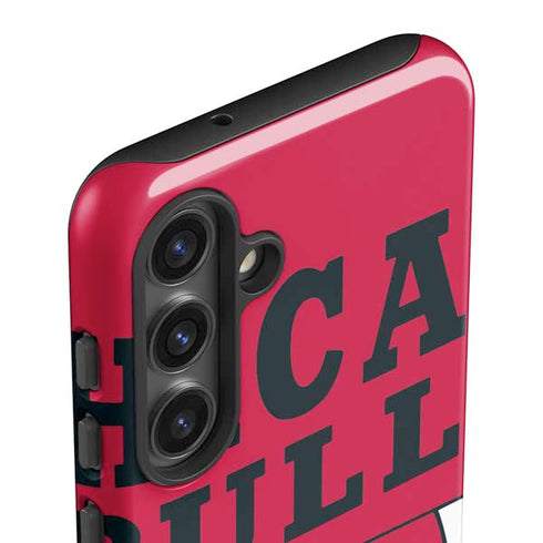 NBA Chicago Bulls Large Logo Galaxy S25 Impact Case