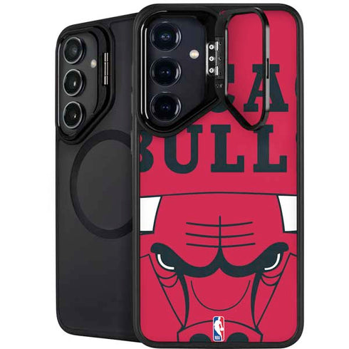 NBA Chicago Bulls Large Logo Galaxy S25 Kickstand Case