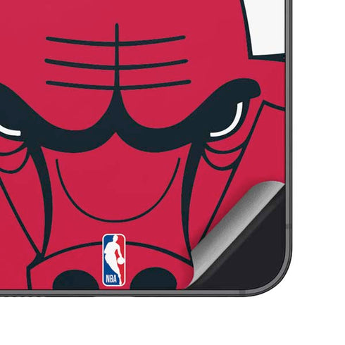 NBA Chicago Bulls Large Logo Galaxy S24 Plus Skin