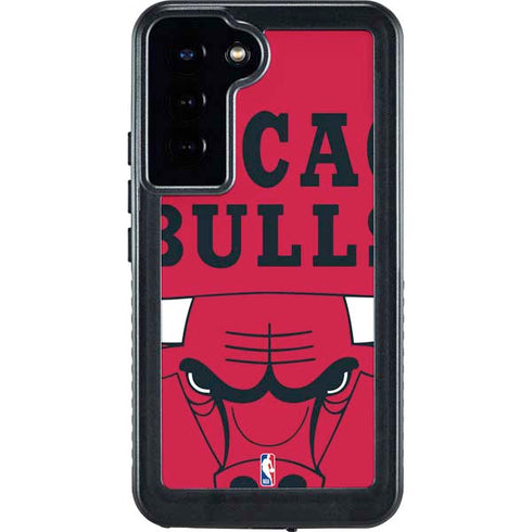 NBA Chicago Bulls Large Logo Galaxy S24 Plus Waterproof Case