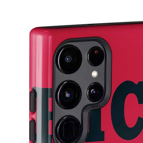 NBA Chicago Bulls Large Logo Galaxy S25 Ultra Impact Case