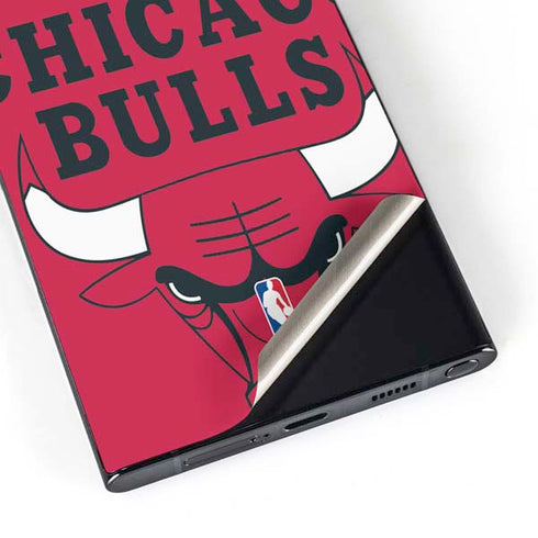 NBA Chicago Bulls Large Logo Galaxy S24 Ultra Skin