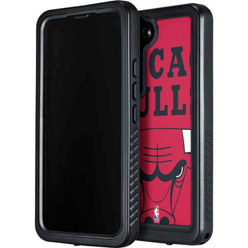 NBA Chicago Bulls Large Logo Galaxy S24 Waterproof Case