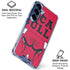 NBA Chicago Bulls Large Logo Galaxy S25 Clear Case
