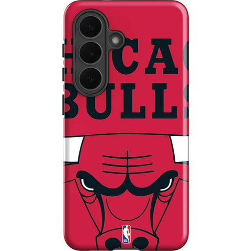 NBA Chicago Bulls Large Logo Galaxy S26 Impact Case