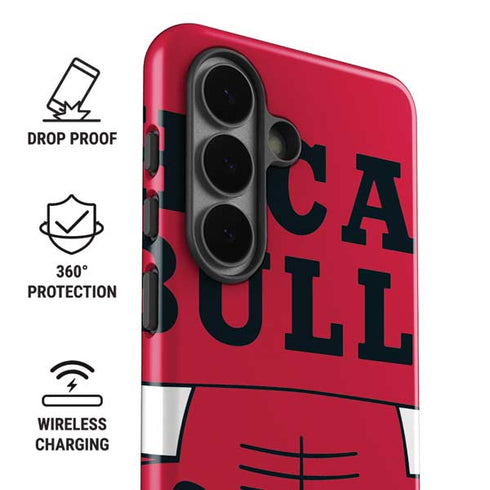 NBA Chicago Bulls Large Logo Galaxy S26 Impact Case