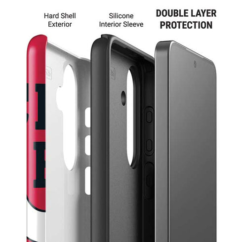 NBA Chicago Bulls Large Logo Galaxy S26 Impact Case