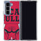 NBA Chicago Bulls Large Logo Galaxy Z Fold5 5G Clear Case