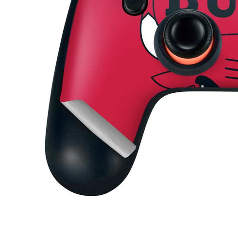 NBA Chicago Bulls Large Logo Google Stadia Controller Skin